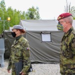 Generał Major Štefan Muránský i kapitan Zdeňka Lapáčková